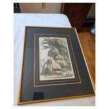 Framed artwork