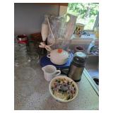 Creamer, Immersion Blender, Bowls