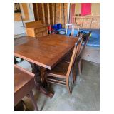 Oak Dining Table and Chairs