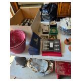 Christmas ornaments, Cassette Tapes, CD