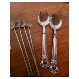 assorted silverware