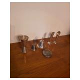 assorted silver items