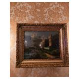 Ornate framed artwork