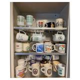 Assorted mugs