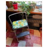 Vintage step stool with 70