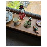 Snoopy valentines, Irish porcelain doll figurine, mug