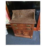 Stone topped server or bar