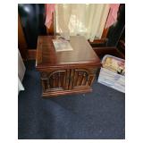 Large wooden coffee table