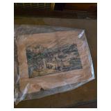 Unframed artwork