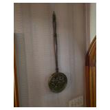 vintage brass bed warmer
