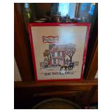 Framed artwork Old Philadelphia 