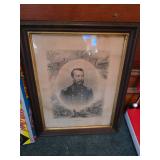 Vintage framed picture