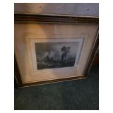 Framed artwork