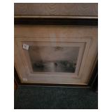 Framed artwork