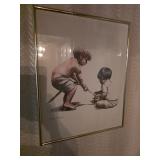 Framed artwork
