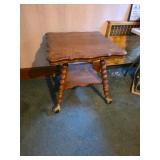 Claw Footed Antique Parlor Table