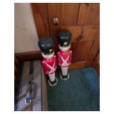 Vintage Christmas toy soldiers