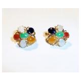 14k JADE ears mrkd 585