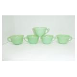 LOT jadeite cups 2 ALICE