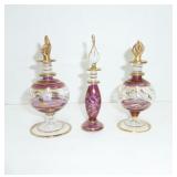 LOT 3 blown perfumes