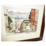 Framed print SERRATONI