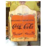 Wood adv cabinet COKE