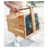 wooden Asparagus crate