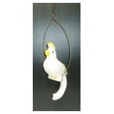 Fitz & Floyd parrot perch