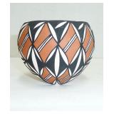 Acoma Native signed pot