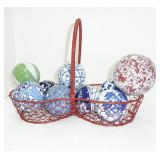 porcelain carpet ball lot