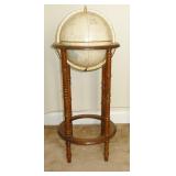 World globe on stand