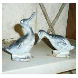 iron ducks PAIR 1950