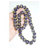 art glass beads striking