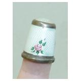 Marked STERLING thimble