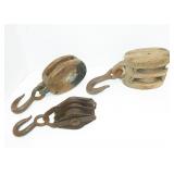 Vintage block & tackle 3