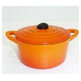 Lecruset small enamel pot