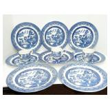 churchill blue willow