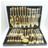 William Rogers gold flatw