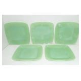 jadeite charm sq plates