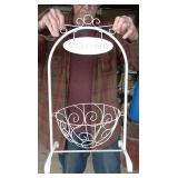 metal patio plant stand