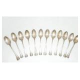 marked Sterling 12 spoons