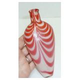 art glass flask