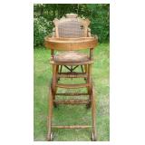 victorian highchair/stroller