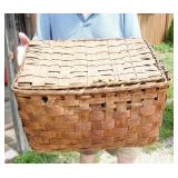 Native Am stamped basket