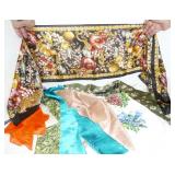 silk scarves, 1 oscar de la renta