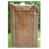 vintage area rug, loomed