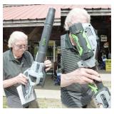 EGO leaf blower, wacker