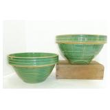 early McCoy mixing bowls