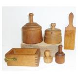 antique butter stamp molds