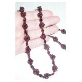 Genuine Garnet necklace